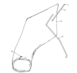 Giant Bagging Kit No. 29-9750 (Optional) Diagram and Parts List for 16077 2000001 - 2999999 Toro Lawn Mower