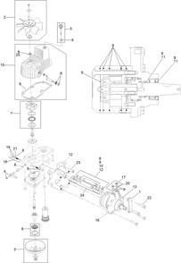 Rh Hydro Assembly Diagram and Parts List for 74902TE (316000001-316999999)(2016) Toro Lawn Mower