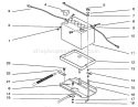 Part Location Diagram of 79-3570 Toro Wiring-Harness