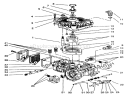 Transmission Eaton Model 751-045 Diagram and Parts List for 42-16BE01 2000001-2999999 - 1992 Toro Lawn Tractor