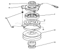 Clutch Assembly 78-6990 Diagram and Parts List for 42-16BE01 2000001-2999999 - 1992 Toro Lawn Tractor