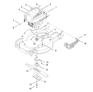 Engine Assembly Diagram and Parts List for 20478 7900001 - 7999999 Toro Lawn Mower