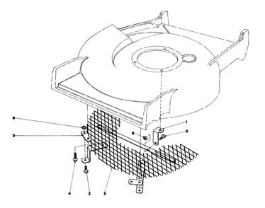 Leaf Shredder Kit No. 59105 (Optional) Diagram and Parts List for 20720 1000001 - 1999999 Toro Lawn Mower