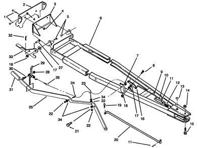 Part Location Diagram of 92-7036 Toro LEVER-INDEX