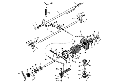 Part Location Diagram of 32121-61 Toro Roll Pin