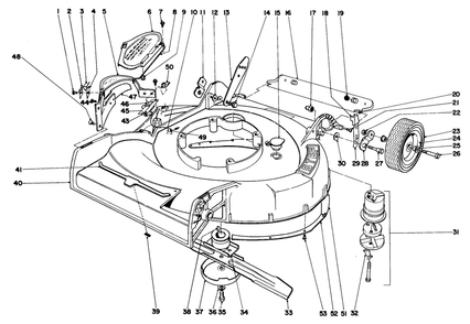 Part Location Diagram of 8-3840 Toro DISCONTINUED
