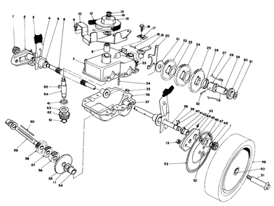 Part Location Diagram of 46-3570 Toro DISCONTINUED
