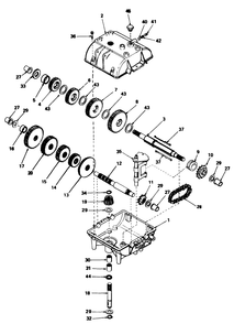 Peerless Transmission Model No. 787 Diagram and Parts List for 30116 6000001 - 6999999 Toro Lawn Tractor Accessories