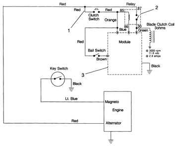 Electric Schematic Diagram and Parts List for 30175 20000001 - 29999999 Toro Lawn Tractor Accessories