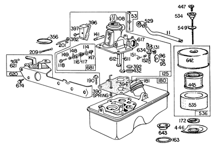 Carburetor Assembly Model No. 110908-0380-02 Diagram and Parts List for 20785 0000001 - 0999999 Toro Lawn Mower