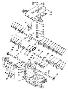 Peerless Transaxle Model 801c Diagram and Parts List for 57356 2000001 - 2999999 Toro Lawn Tractor
