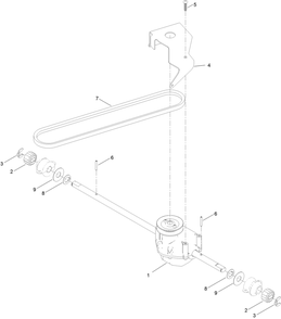 Transmission Bracket Assembly Diagram and Parts List for 21848 409411874 - 411699999 Toro Lawn Mower