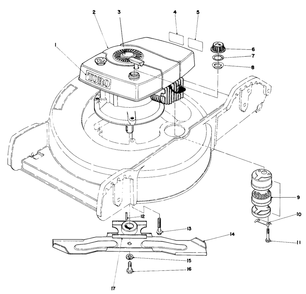 Engine Assembly Diagram and Parts List for 20752 0000001 - 0999999 Toro Lawn Mower