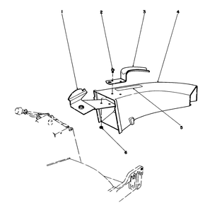 Side Discharge Chute Kit No. 59109 (Optional) Diagram and Parts List for 20770 2000001 - 2999999 Toro Lawn Mower