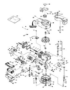Engine Tecumseh Model Tvs100-44012b Diagram and Parts List for 20586 8000001 - 8999999 Toro Lawn Mower