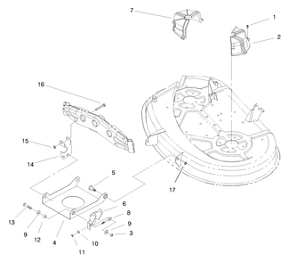 Part Location Diagram of 93-3881 Toro DISCONTINUED