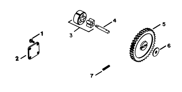 Oil Pump-Engine Kohler Model No. Kt17qs Type No. 24324 (Continued) Diagram and Parts List for 30754 60001 - 69999 Toro Lawn Tractor
