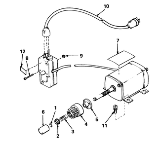 Starter Motor 110v Kit No. 37-4810 (Canada Only) Diagram and Parts List for 38080 4000001 - 4999999 Toro Snow Blower