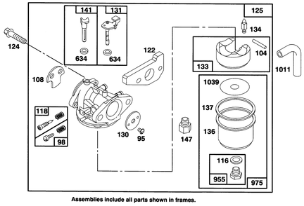 Engine Gts 150 Diagram and Parts List for 20766B 49000001 - 49999999 Toro Lawn Mower