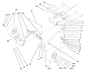 Part Location Diagram of 94-1990-03 Toro DISCONTINUED