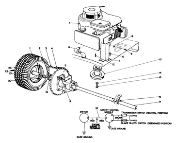 Part Location Diagram of 221-508 Toro Engine
