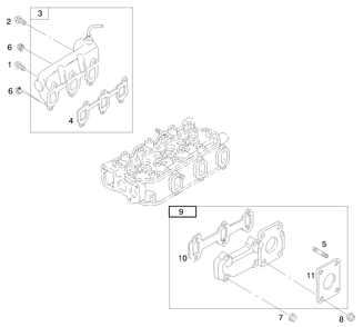 Engine Assembly (Serial No. 99000001-9900130)(Model 73590) Diagram and Parts List for 73590 9900001 - 9999999 Toro Lawn Tractor