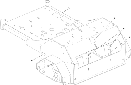 Main Frame Decal Assembly No. 116-8138 Diagram and Parts List for 29519 400000000 - 999999999 Toro Aerator