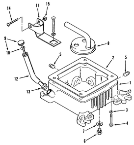 Oil Base Fill Tube And Bracket Diagram and Parts List for 31-10K802 1000001 - 1999999 Toro Lawn Tractor