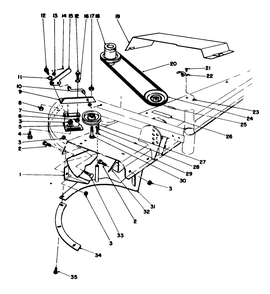 Grass Collection System Model No. 30576 (Optional)(Continued) Diagram and Parts List for 30718 1000001 - 1999999 Toro Lawn Tractor