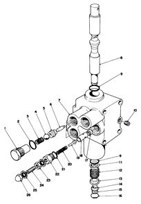 Part Location Diagram of 22-8420 Toro Spool
