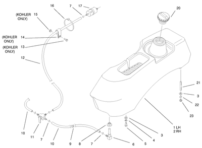 Part Location Diagram of 93-3101 Toro DISCONTINUED