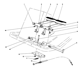 Part Location Diagram of 56-3670 Toro Spring-Tension-