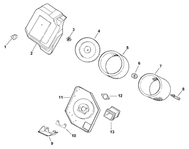 Part Location Diagram of 1212647 Toro Bracket, air cleaner