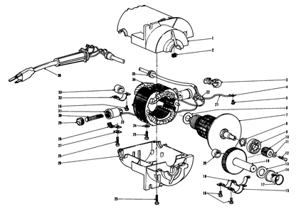 Part Location Diagram of 5-3413 Toro Cord Assembly U.S.
