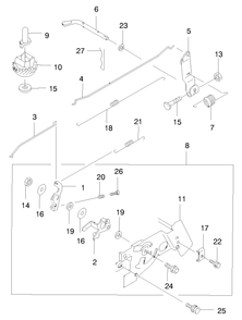 Part Location Diagram of 100-2708 Toro DISCONTINUED
