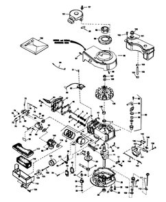 Engine Tecumseh Model No. Tvs90-43228d Diagram and Parts List for 20675 4000001 - 4999999 Toro Lawn Mower