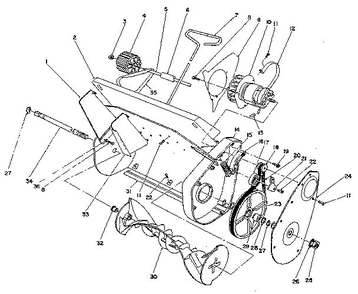 Part Location Diagram of 64-9120 Toro Bushing-Rotor