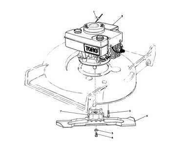 Engine Assembly Diagram and Parts List for 20588 0000001 - 0999999 Toro Lawn Mower