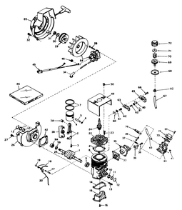 Part Location Diagram of 61-0930 Toro See Supercession: 61-0930-01