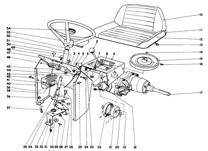 935 And 935e Dash Assembly Diagram and Parts List for 55050 9000001 - 9999999 Toro Lawn Tractor