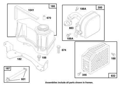 Engine Gts 150 Diagram and Parts List for 26632 7900001 - 7999999 Toro Lawn Mower