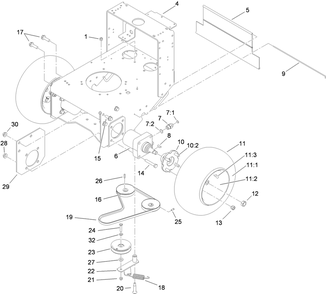 Part Location Diagram of 9202204 Toro DISCONTINUED