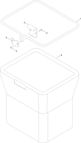 Bag Assembly No. 112-3994 Diagram and Parts List for 79346 408863220 - 999999999 Toro Lawn Tractor