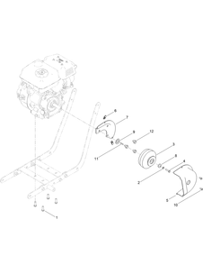 Part Location Diagram of 144-4922 Toro Cage Nut