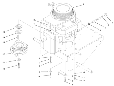Part Location Diagram of 57-4101 Toro DISCONTINUED