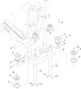 Part Location Diagram of 131-5143 Toro Pin-Stake