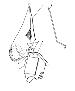 Bagging Kit No. 47-6510 (Optional) Diagram and Parts List for 16775 9000001 - 9999999 Toro Lawn Mower