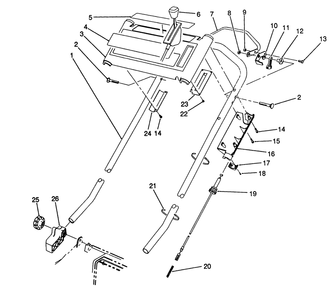 Part Location Diagram of 71-8320 Toro Decal - Panel Danger