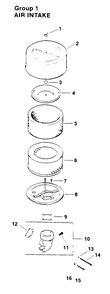 Part Location Diagram of 2504106 Toro Gasket-Elbow