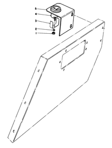 Hour Meter Kit No. 55-8450 (Optional) Diagram and Parts List for 30754 7000001 - 7999999 Toro Lawn Tractor
